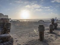 California Beach: Sunrise with Ocean View