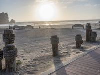 California Beach: Sunrise with Ocean View