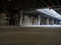 California Bridge Overpass in Los Angeles: Cityscape View