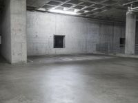 California Building with Concrete Walls and Floors (001)