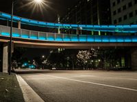 California Business District at Night