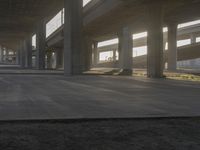 California City with Concrete Structures and Lots