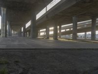 California City with Concrete Structures and Lots