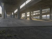 California City with Concrete Structures and Lots