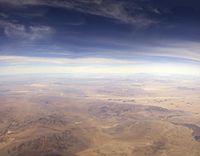 California City in the Nevada Desert Landscape