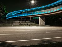 California City Night Life with Street Lights 001