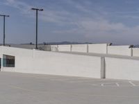 California City Road: Parking and Concrete