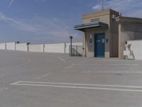 California City Road: Parking and Concrete