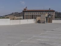 California City Road: Parking and Concrete