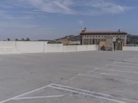 California City Road: Parking and Concrete