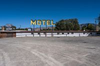 California City Street: Urban Landscape with Clear Sky