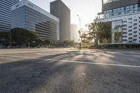 California Cityscape with Modern Architecture