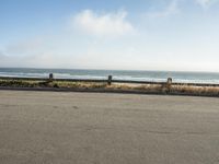 California Coast: A Gloomy Day with Foggy Conditions