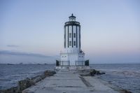 California Coastal Architecture at Dawn