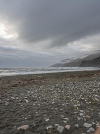 California Coastal Beach: Sunrise over the Ocean