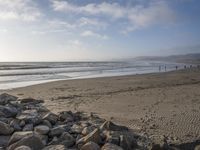 California Coastal Dawn: A Beautiful Sunrise on the Beach