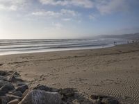 California Coastal Dawn: A Beautiful Sunrise on the Beach