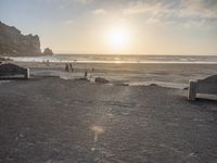 California's Coastal Dunes: A Foggy Morning