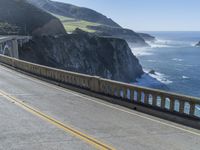 California Coastal Highway with Bixby Creek Bridge