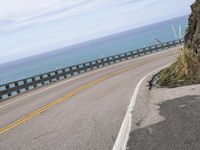 California Coastal Highway and Nature Landscape