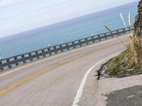 California Coastal Highway and Nature Landscape