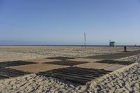 California Coastal Landscape: Beach and Ocean