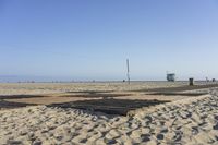 California Coastal Landscape: Beach and Ocean