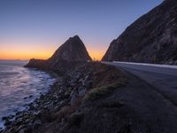 California Coastal Landscape at Dawn with Ocean View 003