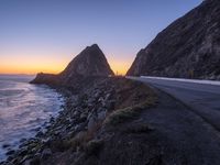 California Coastal Landscape at Dawn with Ocean View 004