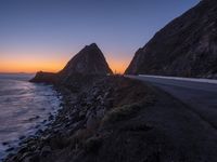 California Coastal Landscape at Dawn - Ocean View 005