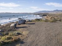 California Coastal Landscape: Rocky Shore 001