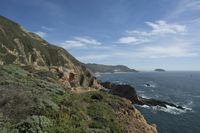 California Coastal Landscape: Rocky Shoreline and Stunning Views