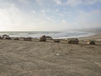 California Coastal Landscape: Sunrise and Sunshine