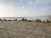 California Coastal Landscape: Sunrise and Sunshine