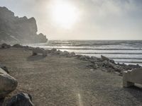 California Coastal Park at Dawn: Serene Ocean Views