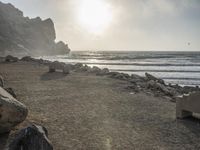 California Coastal Park at Dawn: Serene Ocean Views