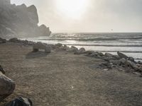 California Coastal Park at Dawn: Serene Ocean Views