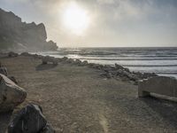 California Coastal Park at Dawn: Serene Ocean Views