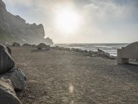 California Coastal Park at Dawn: Serene Ocean Views