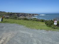 California Coastal Road: Asphalt and Clear Skies