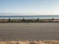 California Coastal Road in Gloomy Atmosphere