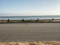 California Coastal Road in Gloomy Atmosphere