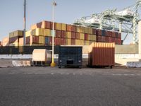 California Coastal Road near Los Angeles Harbor