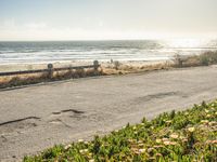 California Coastal Road: Sand and Beach