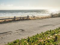 California Coastal Road: Sand and Beach