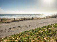 California Coastal Road: Sand and Beach