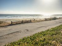 California Coastal Road: Sand and Beach