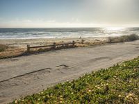 California Coastal Road: Sand and Beach