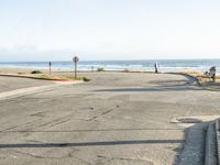 California Coastal Road: Leading to a Sandy Beach