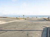 California Coastal Road: Leading to a Sandy Beach